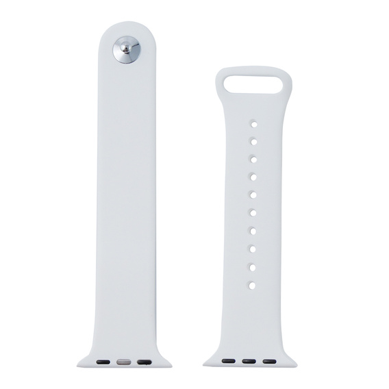 Silicone strap for Apple Watch 1/2/3/4/5/6/7/8/SE/ULTRA 42/44/45/49mm - Black