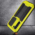 Armored case for Samsung Galaxy S23 Plus, R-JUST CamShield Slide, yellow
