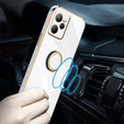Case for Realme C35, Electro Ring, white