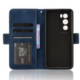 Flip case for Oppo Reno 12, Card Slot, dark blue
