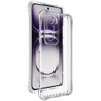 IMAK case for Oppo Reno 12 5G, Stripe Dropproof, transparent