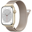 Milanese bracelet for Apple Watch 1/2/3/4/5/6/7/8/SE/ULTRA (42/44/45/49 MM) - Champagne Gold
