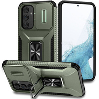 Armored case for Samsung Galaxy A54 5G, armored Slide Ring, green
