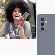Case for Samsung Galaxy M52 5G, Silicone Lite, lavender