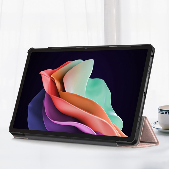 Case for Lenovo Tab P11 Gen 2 TB350FU TB350XU 11.5", Smartcase, pink rose gold