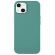 Case for iPhone 14, Silicone Lite, green