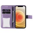 Flip case for Samsung Galaxy S21 FE, Mandala, purple