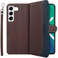 Flip case for Samsung Galaxy S22+ Plus 5G, KHAZNEH RFID, blue