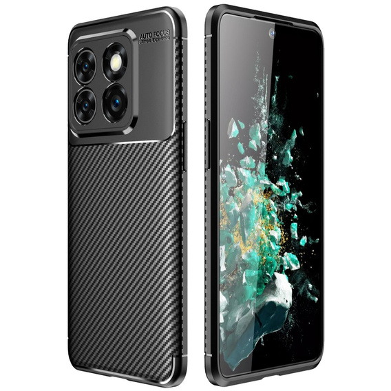 Case for OnePlus 10T 5G, Carbon Gel, black