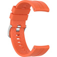 22mm Silicone strap with buckle for Huawei Watch GT / Watch GT2 - White