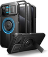 Armored case for iPhone 15 Pro Max, Dexnor CamProtect MagSafe, black (Two frames)