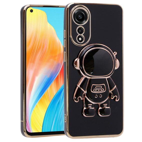 Case for Oppo A78 4G, Astronaut, black