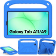 Children's Case for Samsung Galaxy Tab A11 / A9, Children's Case with Handle, blue