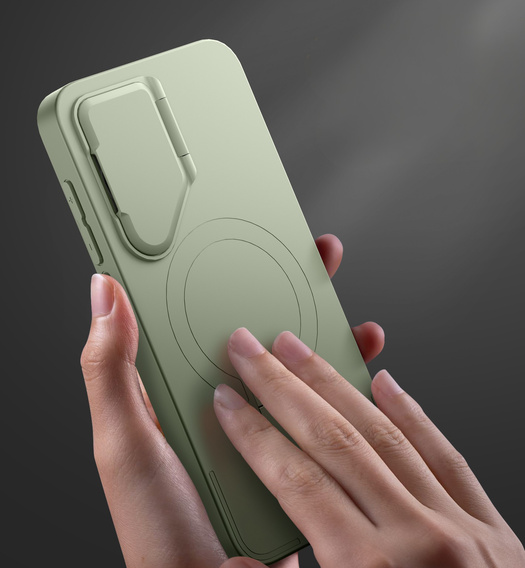 Case for Samsung Galaxy S25+ Plus, Suritch Shockproof, for MagSafe, green