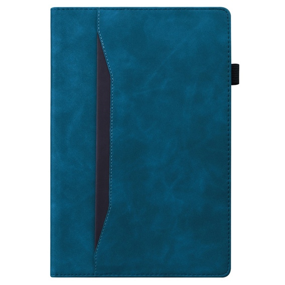 Case for Samsung Galaxy Tab A9+, Classic, with space for stylus, blue
