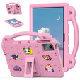 Children's case for Lenovo Tab M11, Cute Patterns, with stand, pink