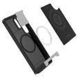 The Spigen Case for Samsung Galaxy S25 Ultra, Core Armor MagSafe, black + 9H Tempered Glass