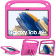 Children's Case for Samsung Galaxy Tab A9+, Children's Case with Handle, pink