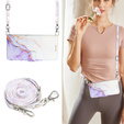 Flip case for Xiaomi Redmi Note 13 Pro 4G / Xiaomi Redmi Note 14S / Xiaomi Poco M6 Pro 4G, Wallet, Marble purple