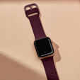 Silicone strap for Apple Watch 1/2/3/4/5/6/7/8/SE/ULTRA 42/44/45/49mm - Wine Red