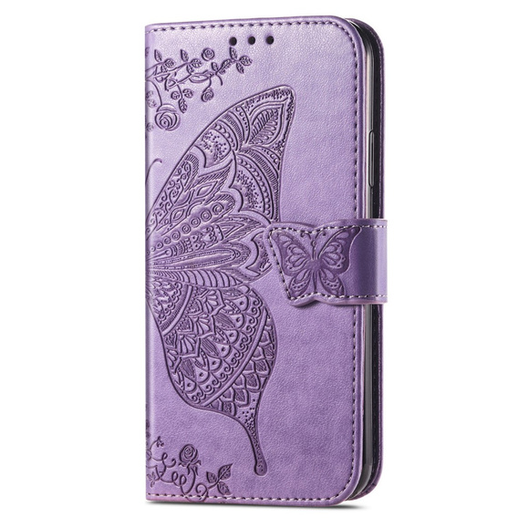 Flip case for Samsung Galaxy A16, Butterfly, purple