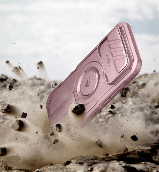 Dexnor armoured case with stand and camera shutter, for MagSafe for iPhone Air