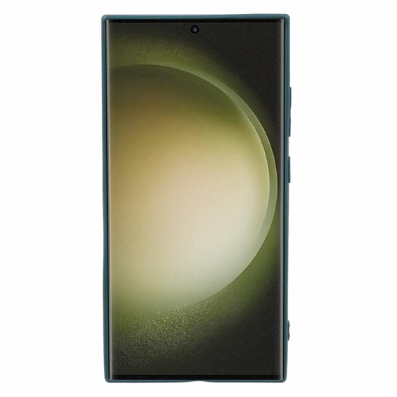 Case for Samsung Galaxy S24 Ultra, Silicone Lite, green