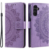 Flip case for Samsung Galaxy S23 FE, Mandala, blue