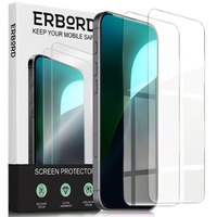 2x Tempered Glass ERBORD 9H Hard Glass for phone screen for iPhone 16 Plus