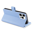 Flip case for iPhone 14 Pro, Wallet Zipper Pocket, blue