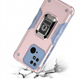 Case for Xiaomi Redmi 10C, Dual-Layer Armor, pink rose gold