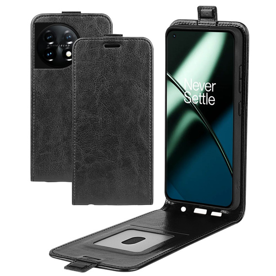 Flip case for OnePlus 11 5G, Flip, black