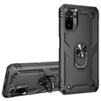 Armor Case for Xiaomi Redmi Note 10/10S, Nox Case Ring, black