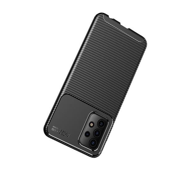 Case for Samsung Galaxy A52 / A52s, Carbon Gel, black