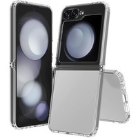 Case for Samsung Galaxy Z Flip7 FE / Z Flip6, Fusion Hybrid, transparent