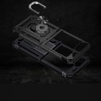 Armor Case for Samsung Galaxy Z Flip7 FE / Z Flip6, Nox Case Ring, black