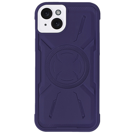 Case for iPhone 15, ERBORD Armor Mag, purple