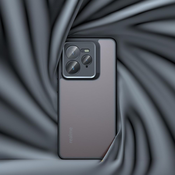 Case for Realme GT 7 Pro, Fusion Hybrid, transparent / black