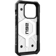 Urban Armor Gear Case for iPhone 15 Pro, Pathfinder MagSafe, transparent / black