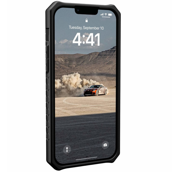 Case Urban Armor Gear for iPhone 14 Plus, Monarch, Kevlar black