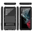 Case for Samsung Galaxy S22 Ultra, R-JUST, armoured, black