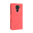 Flip case for Xiaomi Redmi Note 9, Card Slot, red