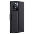 Flip case for Oppo A57s, Wallet Thin Magnet, black
