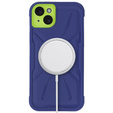 Case for iPhone 15, ERBORD Armor Mag, blue