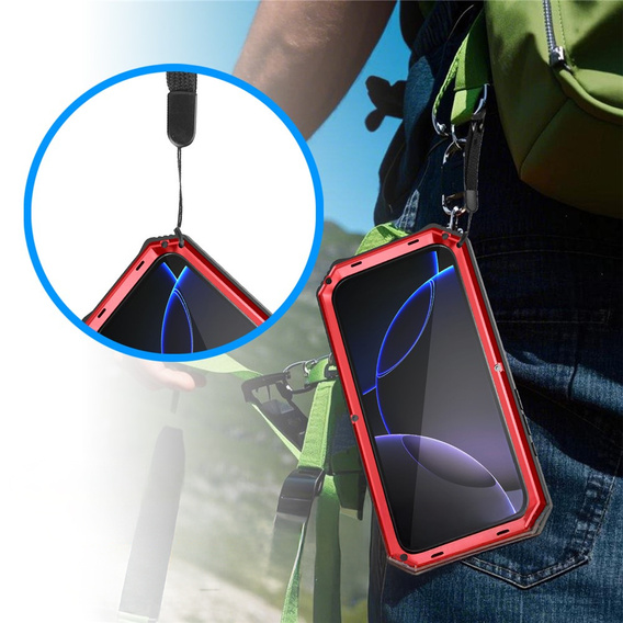 R-JUST armoured case with stand for iPhone 17 Pro Max