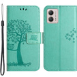 Flip case for Motorola Moto G53 / G23 / G13, tree, green