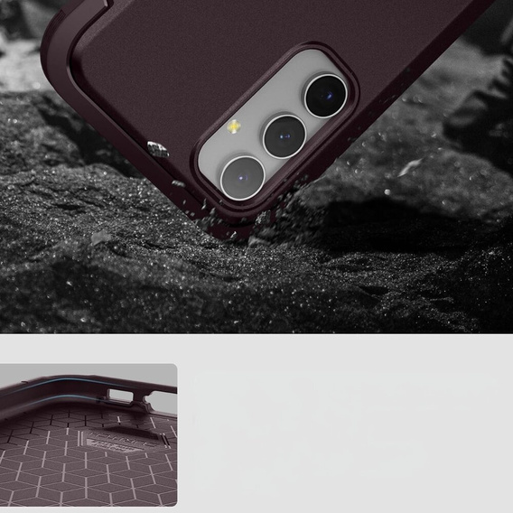 Case for Samsung Galaxy S23 FE, Suritch Basic (Two Frames), red