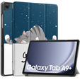 Case for Samsung Galaxy Tab A9+, Smartcase, sleeping cat