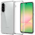 Spigen case for Samsung Galaxy A56 5G, Ultra Hybrid, transparent + 9H Tempered Glass