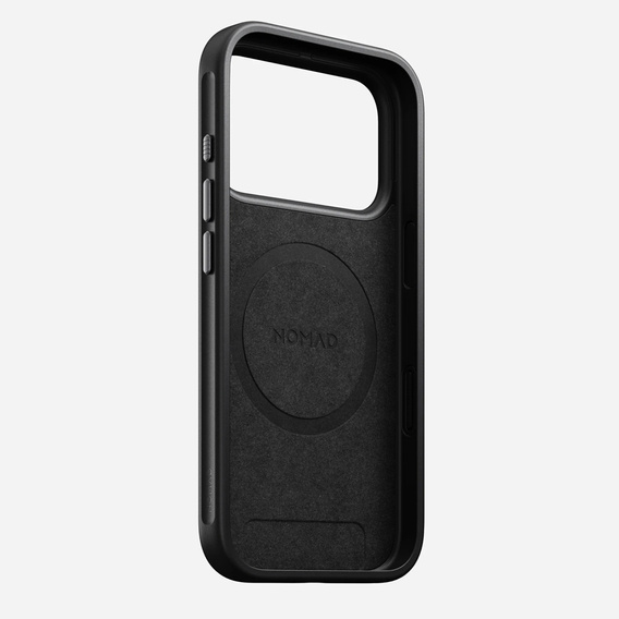 Nomad case for iPhone 17 Pro, Modern Leather Case, black